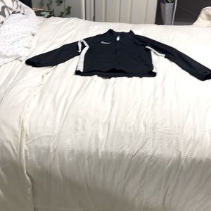 Nike zip up sweat shirt